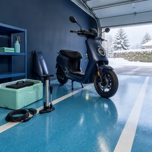 Hivernage du scooter électrique : ce qu'il faut faire avant de le ranger pour l'hiver