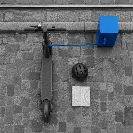 Comment utiliser une bluecub charging station pour recharger un scooter électrique à Bordeaux