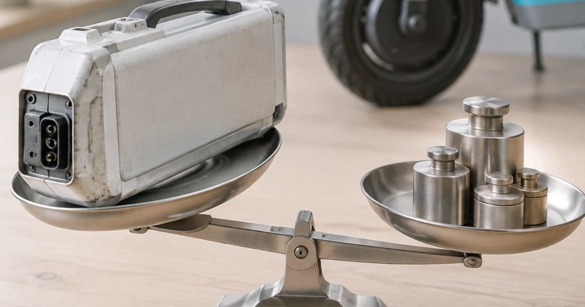 Le poids d'un scooter électrique compte plus que sa puissance : voici pourquoi