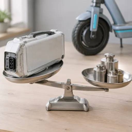 Le poids d'un scooter électrique compte plus que sa puissance : voici pourquoi