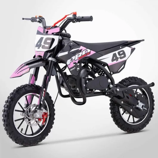 Pocket Cross PROBIKE 49 / Mini Moto Enfant 50cc / Édition 2025 / Rose