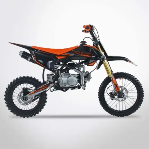 Test PROBIKE Dirt Bike 125-S 17/14 Orange 2025 : la 125 de piste qui fait le job pour les ados