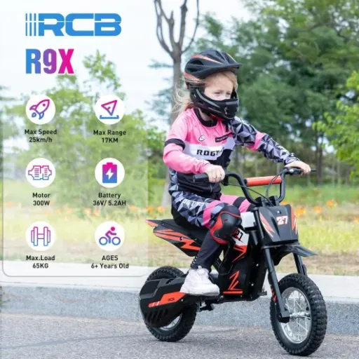 Test RCB R9X Moto Électrique Enfants : une petite cross qui envoie assez pour les 6-12 ans