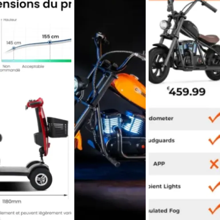 Les 1 meilleurs motos électriques 50cc design haut de gamme (septembre 2026)