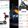 Les 5 meilleurs motos électriques 50cc design haut de gamme (2026)