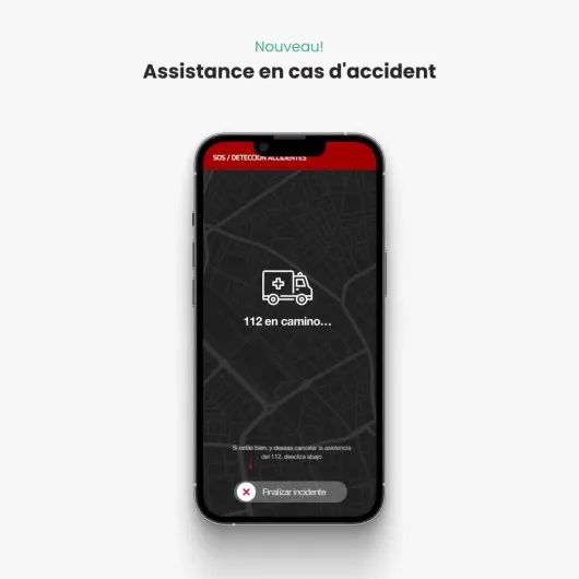 City Traceur GPS pour Moto et Alarme Antivol - Localisateur de Scooter avec Abonnement et SIM - GPS Tracker avec Avis de Révisions - Traqueur de Vehicle avec Géolocalisation + Smartkey