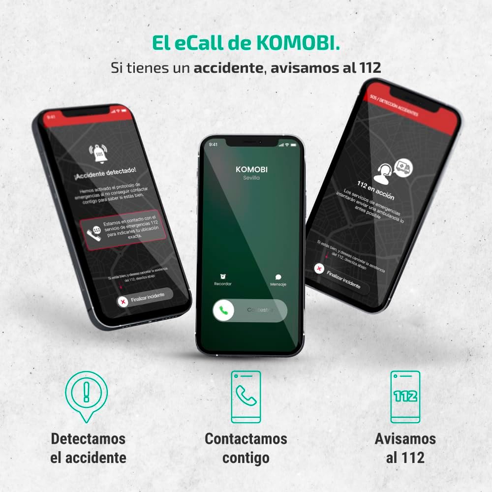 Pro Traceur GPS pour Moto avec Alarme Antivol - GPS Tracker avec Avis de Révisions - Localisateur de Scooter avec Abonnement et SIM - Traqueur de Vehicle avec Télémétrie + Smartkey
