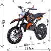 Test KXD 701 49cc : la mini moto pas chère qui demande d’aimer bricoler