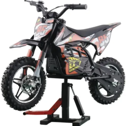 Test Moto enfant - Mini moto électrique 1000W Orange : une petite bête costaude pour débuter le tout-terrain