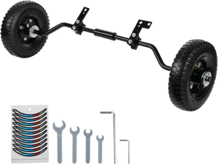 Roues Stabilisatrices d'Entraînement pour Pocket Cross 49cc 50cc, Kit de Support Latéral pour Mini Moto Dirt Bike, Roulettes Robustes Compatibles avec PW50 CRF50 XR50 SX XR et Moto Électrique