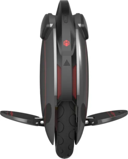 Gyroroue Electrique V5F, Adulte, Noir, Taille Unique EU, Moteur 1000W, Autonomie jusqu'à 35km, 25lm/h, Pneu Gonflable 14", Fine et Puissante