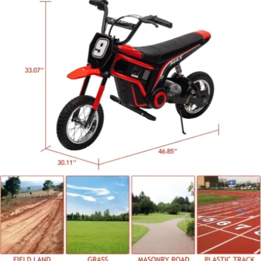 Test Garvee Moto Électrique Enfants 24V 350W : une petite cross qui fait le job pour débuter