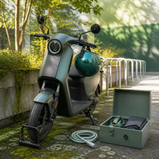 Garer son scooter électrique en ville : parking moto, trottoir, box - ce que dit la loi